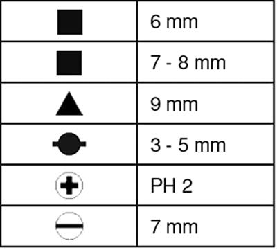 KS Tools 1301010 Schakelkastsleutel Zinkspuitgietwerk 1 stuk(s)
