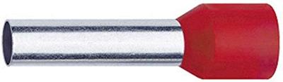 Klauke 47618 Adereindhulzen 10 mm² Deels geïsoleerd Rood 100 stuk(s)