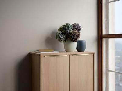 Stelton Ora Vaas mint / midnight bleu 20 cm Stelton Ora Vaas mint / midnight bleu 20 cm