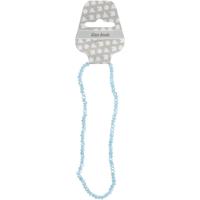 Creativ Company Facet kralen zeeblauw, 100st. - thumbnail