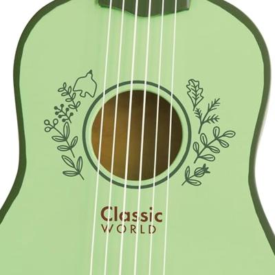 Classic World houten vintage gitaar