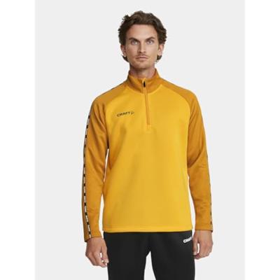 Craft 1912731 Squad 2.0 Half Zip M - Sweden Yellow/Golden - XXL