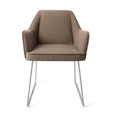 Jesper Home Tome eetkamerstoel Idaho Potato slide steel Jesper Home Tome eetkamerstoel Idaho Potato slide steel