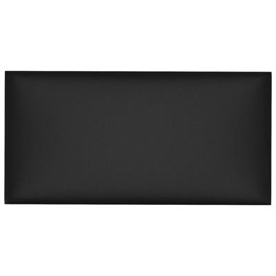 Wandpanelen 12 st 0,54 m² 30x15 cm kunstleer zwart Wandpanelen 12 st 0,54 m² 30x15 cm kunstleer zwart