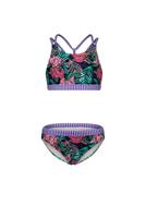 B.Nosy Meisjes bikini AOP sportief - Sporty flower - thumbnail