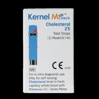Multicheck cholesterol teststrips 25 Stuks - thumbnail