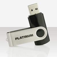 Platinum TWS USB-stick 4 GB Zwart 177559-3 USB-A 2.0 - thumbnail