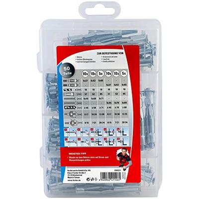 Fischer 558327 Assortimentsdoos pluggen 50 stuk(s)