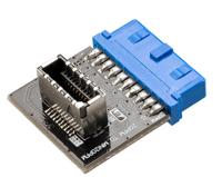 Akasa 20-pin USB 3.1 internal connector - thumbnail