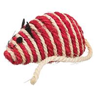 TRIXIE MUIS SISAL MET CATNIP ASSORTI 10 CM 4 ST - thumbnail