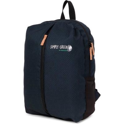 Norlander Simply Green Rugtas - Gemaakt van gerecyclede petflessen - Laptopvak - Blauw Norlander Simply Green Rugtas - Gemaakt van gerecyclede petflessen - Laptopvak - Blauw
