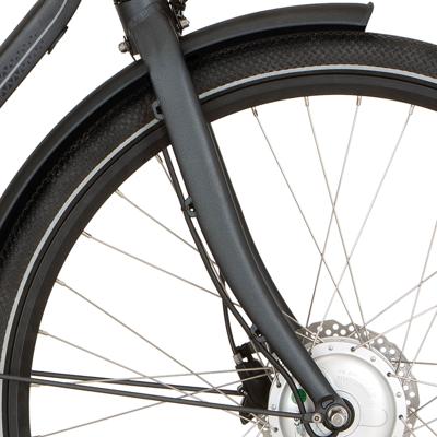 Cortina voorvork e-foss fm slate grey matt