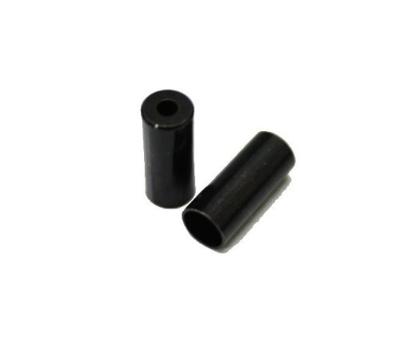 JAGWIRE End caps open - 4mm shift - brass (50pcs) - black