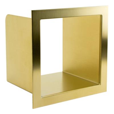 Reserve toiletrolhouder Inbouw Geborsteld Messing Goud Boss & Wessing Reserve toiletrolhouder Inbouw Geborsteld Messing Goud Boss & Wessing