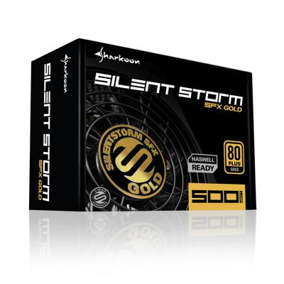 Sharkoon SilentStorm SFX 500 Gold voeding