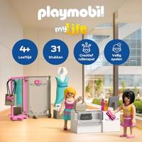 PLAYMOBIL My Life hippe modeboetiek 72081 - thumbnail
