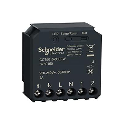 Schneider Electric Wiser CCT5015-0002W Jaloezie- en rolluikactor 1-kanaals Schneider Electric Wiser CCT5015-0002W Jaloezie- en rolluikactor 1-kanaals