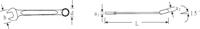 Stahlwille 40082525 13 25 Ring-steeksleutel Sleutelbreedte (metrisch) 25 mm - thumbnail