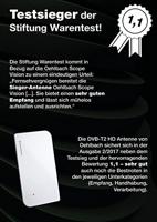 Oehlbach: Scope Vision DVB-T2 Antenne - Wit - thumbnail