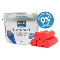 Creall supersoft klei rood, 1750gr. - thumbnail