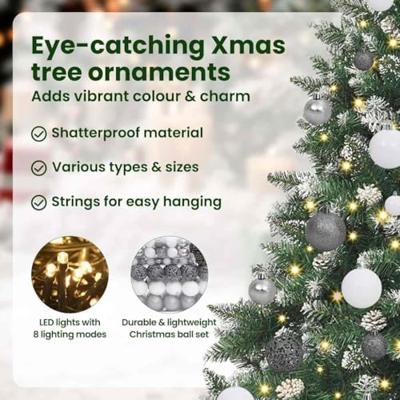 VidaXL Kunstkerstboom met 150 led groen 150 cm pvc en plastic en staal