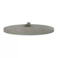 Hotbath Mate hoofddouche 30cm rond nikkel geborsteld M106GN - thumbnail