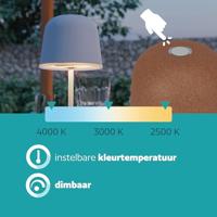 Eglo TafellampMannera oplaadbaar roestbruin - 901879 - thumbnail