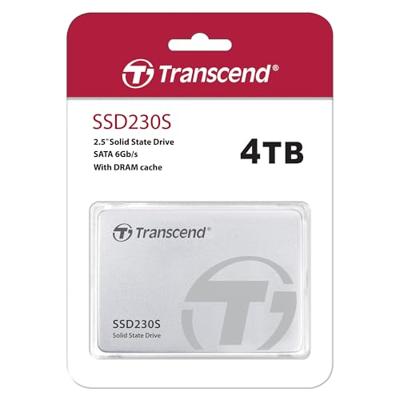 Transcend 230S 4 TB SSD harde schijf (2.5 inch) SATA 6 Gb/s Retail TS4TSSD230S