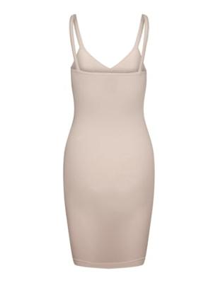 Naadloze onderjurk - Ballroom - Gladde onderjurk - Wit - Huidskleur - Zwart