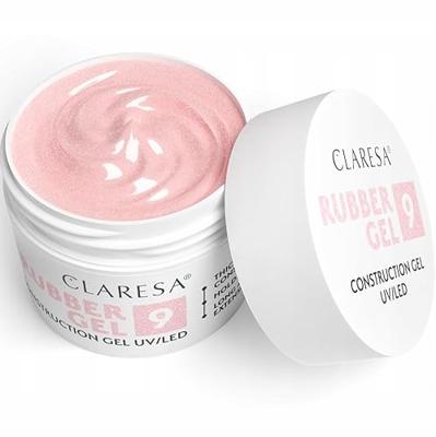 Claresa rubber gel 9 sparkle pink 45gr.
