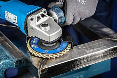 PFERD TOOLS 44698005 SET PVL 125 A Lamellenschijf Diameter 125 mm Boordiameter 22.23 mm Aluminium, Legering op kobaltbasis, Legering op nikkelbasis, Brons,