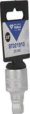 Brilliant Tools BT021910 BT021910 Dopsleutelverlenging Aandrijving 3/8 (10 mm) 35 mm 1 stuk(s) Brilliant Tools BT021910 BT021910 Dopsleutelverlenging Aandrijving 3/8 (10 mm) 35 mm 1 stuk(s)
