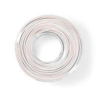 Nedis Speaker-Kabel | 2x 2.50 mm² | CCA | 100 m | Wit | 1 stuks - CAGW2500WT1000 CAGW2500WT1000