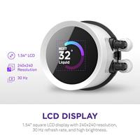 NZXT Kraken 360 RGB White - thumbnail