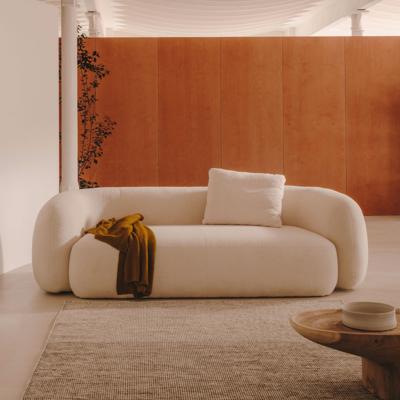 Kave Home 3-zits Bank 'Martina' Bouclé