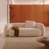 Kave Home 3-zits Bank 'Martina' Bouclé - thumbnail