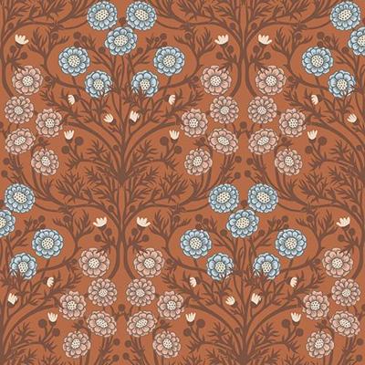 Dutch Wallcoverings Ekbacka - Bellis Red - Rood