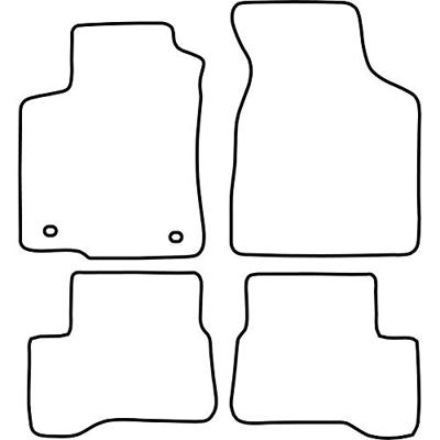 Automatten passend voor Mazda 323 sedan 1994-1998 / 323F 1994 TMMA504