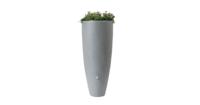 Garantia design regenton grijs 300 liter met plantenbak - thumbnail