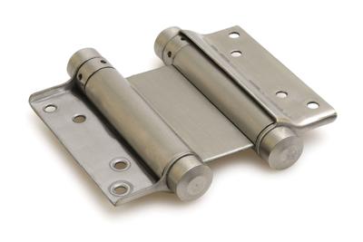 DX Bommer scharnier dubbelwerkend 30/100 mm deurdikte 25-30 mm - vernikkeld