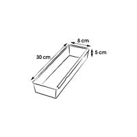 Keeeper Ladeverdeler 30x8x5cm zilver - thumbnail