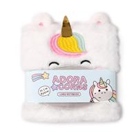 Adoracorns Eenhoorn Fluffig Notitieboekje - thumbnail