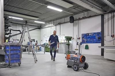 Qlima DFA 4100 Premium Petroleum kachel Grijs