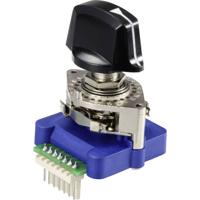 TRU COMPONENTS TC-12830252 Draaischakelaar 5 V/DC, 25 V/AC, 50 V/AC 0.5 A 1 x 30 ° 1 stuk(s) - thumbnail