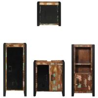 Badkamermeubelset met plank 4 pcs Multikleur 40 x 35 x 90 cm - thumbnail