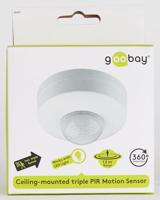 Goobay 96007 bewegingsmelder Passieve infraroodsensor (PIR) Bedraad Wit - thumbnail