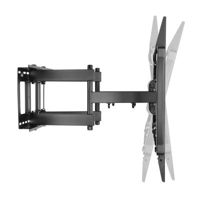 Manhattan Zubehör TFT/LCD-TV TV-beugel 152,4 cm (60) - 254,0 cm (100) Kantelbaar, Zwenkbaar Voor curved TVs