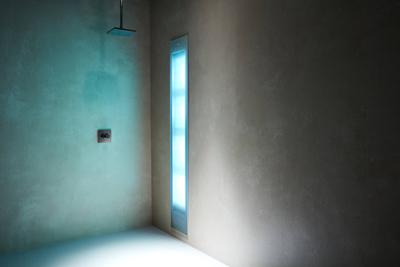 Sunshower Deluxe inbouw met infrarood en UV-licht organic grey