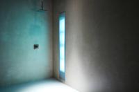 Sunshower Deluxe inbouw met infrarood en UV-licht organic grey - thumbnail