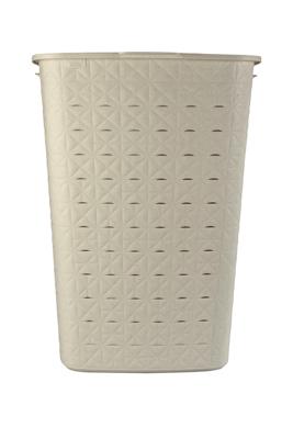 Curver Softex Wasmand Met Deksel 56l Krijtwit
